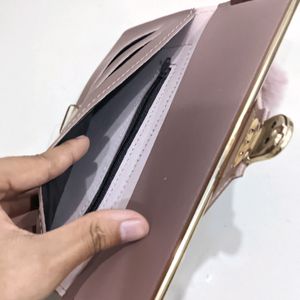 Cute Mauve Clutch Purse