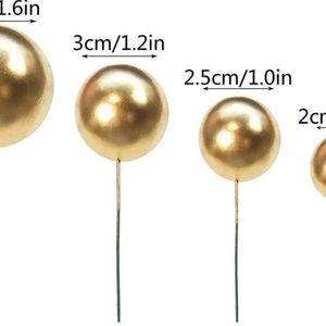 Cake Decorating Golden Balls