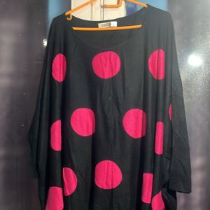 POLKA DOTS SWEATSHIRT