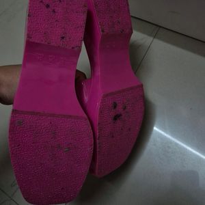 Pink Silicon Sandal