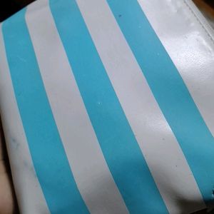 WHITE-SKY BLUE COLOUR SLING BAG FOR WOMEN