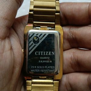 Men Golden Watch