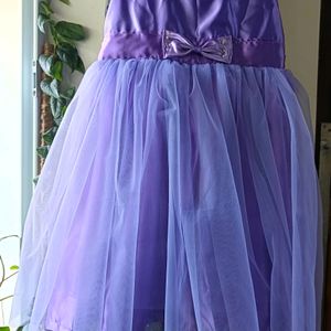 Lavender Partywear Frock