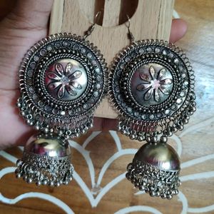 Beautiful Silver 🤍🤍 Earring Sat😘😘