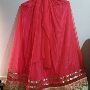 Rose Lehnga Choli For Girls