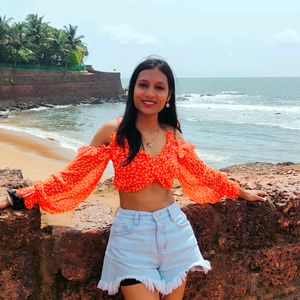 Orange 🍊🧡 Crop Top