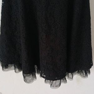 BLACK FROCK DRESS