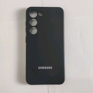 Samsung Galaxy S23 Silicone Case Back Cover Black