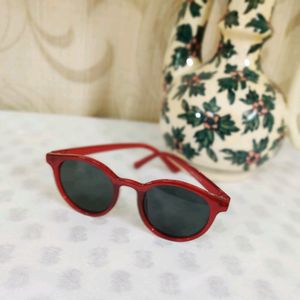 Red Frame Sunglasses