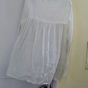 IIconic White Signature Delhi Girl /Frock