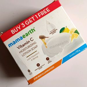 Mamaearth Vitamin C Moisturizing Lotion Soap