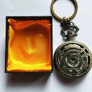 Antique Looking Naruto Anime Pocket Watch