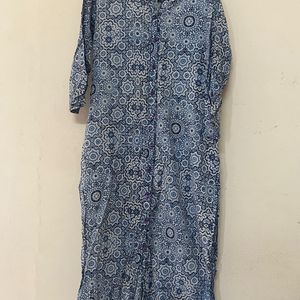 Simple Front Open Kurta