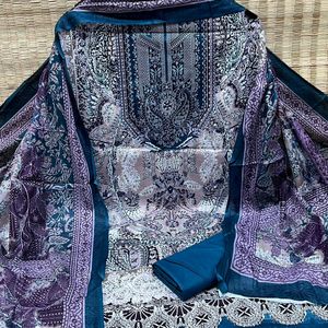 New Standard Karachi Cotton Suits Beautiful Women
