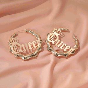 Queen GOLDEN HOOP Earrings