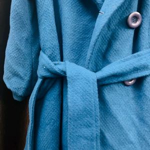 Blue Puffed Jacket