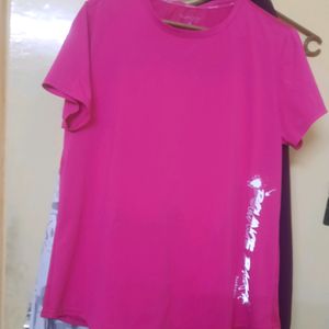 Dry FIT HOT PINK TSHIRT