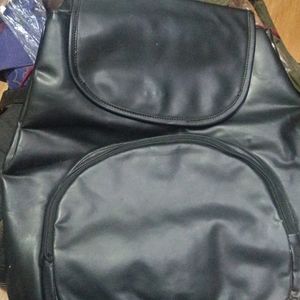 Black Leather Bag New