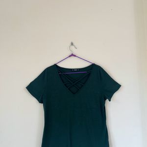 SHEIN top - Emerald Green