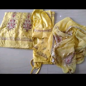 Yellow Rajasthani Dress