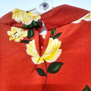 FLORAL TOP FORMAL WEAR