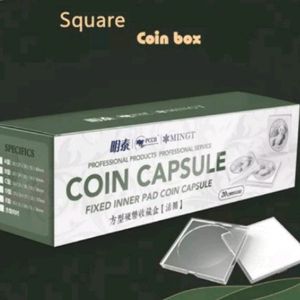 Square ⬛ Capsule Box.