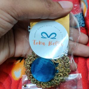 TokaBella Blue Earrings Pack Of 1