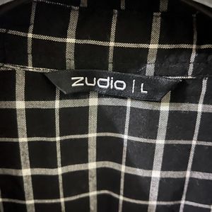 Zudio Checkered Crop Shirt.