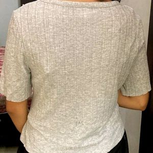 Grey H&M Top