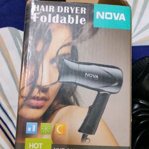 Nova Hair Dryer Foldable ( Hot & Cold)