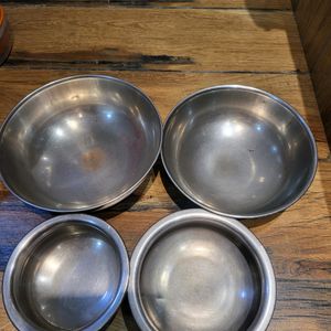 4 Pcs Kadhai Set