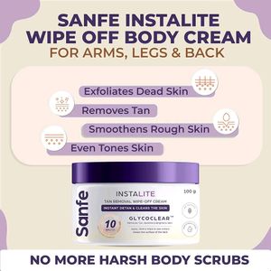 Sanfe Instalite Tan Removal Wipe Off Cream