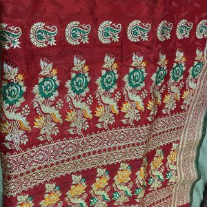 Banarasi Print Saree