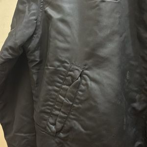 Black Baggy  & Forever21 Bomber Jacket Combo