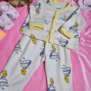 Bumzee cindrella print shirt and pajama set