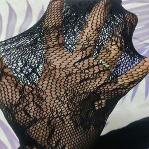 High Waist Grid Net Style Stockings