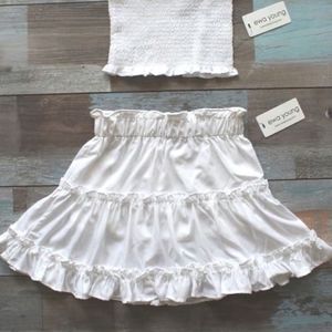 White Beach Baby Co Ord Set