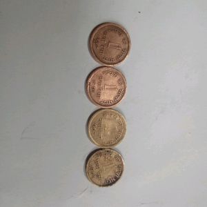 1 naya Paisa 4 Coin