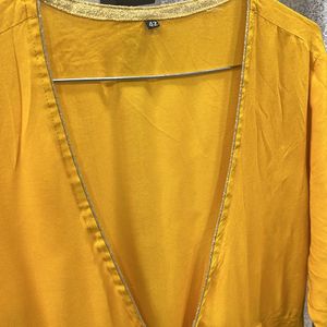 Yellow Ethnic Shrug