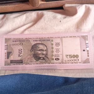 Silver 500 Note