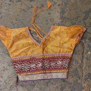 Net Ethnic Choli