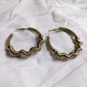 Silver Hoops