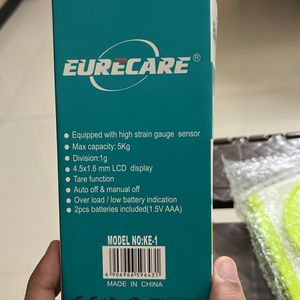 Eurecare Kitchen Weighing Scale