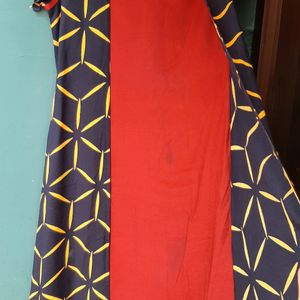 Kurti With Stitched Shrug