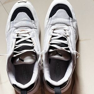 Puma White Sneakers With Original Box