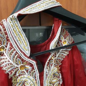 Anarkali Kurta Pajami And Dupatta