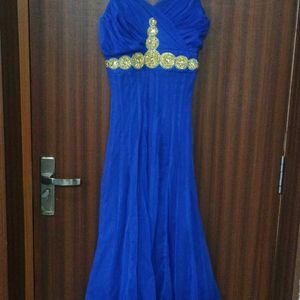 Ethenic Wear /Evening Party Dress/ Gown/Shrug