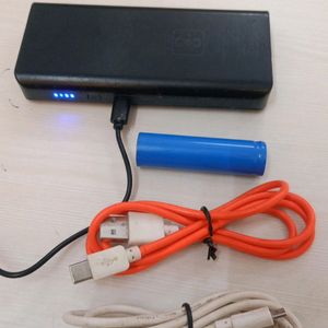 Power Bank 10000mh C&B Pin Cable