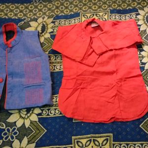 A 3 Piece, Comfortable Kids Boys Kurta Set