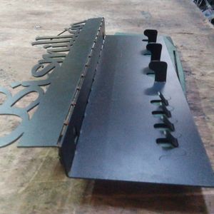 Bismillah Metal Black Coated Finished